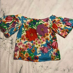H&M Floral Shirt